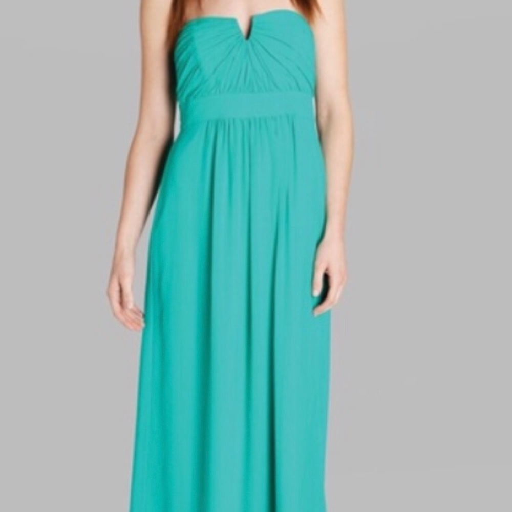 Ted Baker silk chiffon maxi Size 2